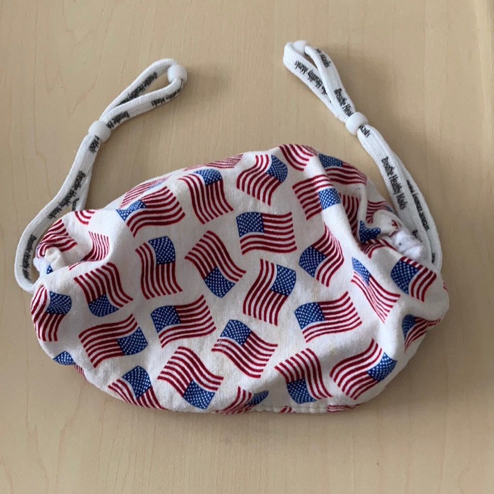 Breathe Healthy Mask US Flag Unisex
